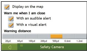 NAVMAN F460 - POI Alerts - 3