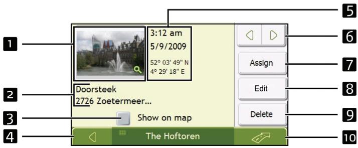 NAVMAN F460 - NavPixTM management - 1