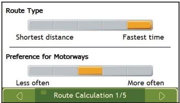 NAVMAN F460 - Route Calculation 1/5 - 4