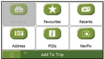 NAVMAN F460 - Case Study: How do I navigate to multiple addresses? - 3
