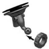 NAVMAN ICN620 - Montage met zuignap - 1