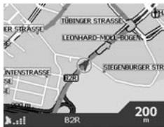 NAVMAN ICN620 - Kartenansicht - 2