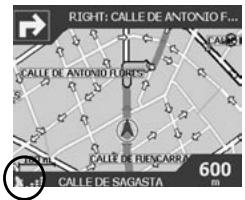 NAVMAN ICN620 - Para confirmar que tiene una posicion de GPS - 2