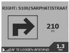 NAVMAN ICN620 - Volgende instructie - 1