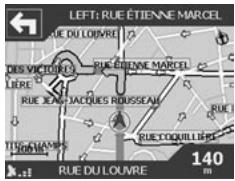 NAVMAN ICN620 - Navigation dans les cartes - 1