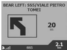 NAVMAN ICN620 - Istruzioni successive - 1