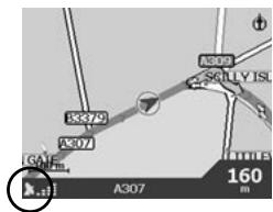 NAVMAN ICN620 - To confirm you have a GPS fix - 2