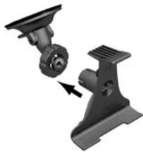 NAVMAN ICN620 - Montage met zuignap - 2