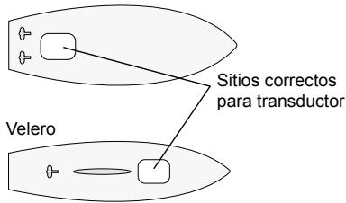 NAVMAN IN-HULL - 2-1 Colocacion de un transductor pasacasco - 1