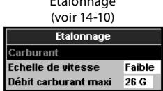 NAVMAN TRACKER 5380I & TRACKER 5380 - Options du menu Paramétrage - 10