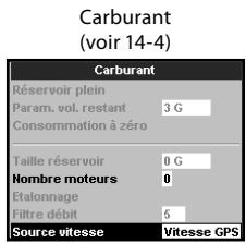NAVMAN TRACKER 5380I & TRACKER 5380 - Options du menu Paramétrage - 3