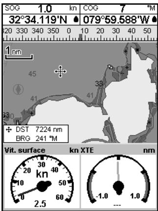 NAVMAN TRACKER 5380I & TRACKER 5380 - Ecran Jauge - 1