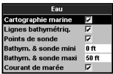 NAVMAN TRACKER 5380I & TRACKER 5380 - 14-2 Paramétrage > Carte - 3