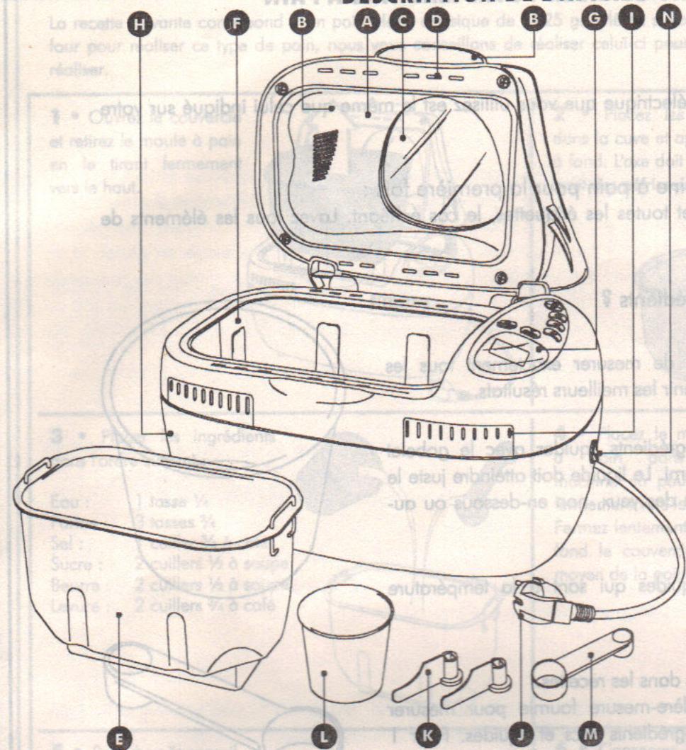 XBM EURECA 538 - PRECAUTION D'EMPLOI et DE SECURITE - 1