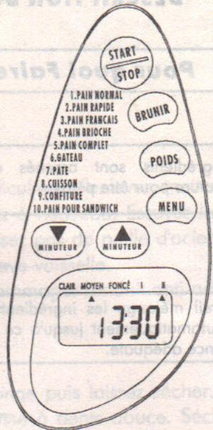XBM EURECA 538 - -UTILISATION DES COMMANDES - 1