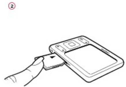 CREATIVE ZEN EBAY - Utilisation d'une carte mémoire - 2
