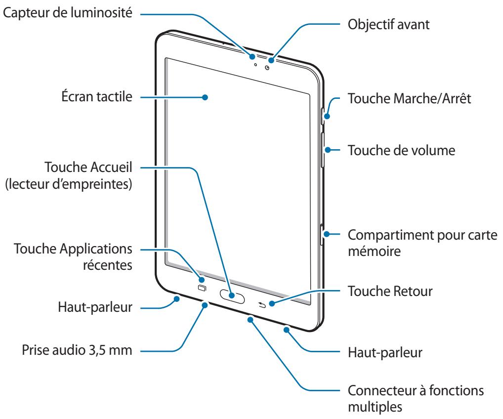 SAMSUNG SM-T710 - Présentation de l'ordinateil - 1