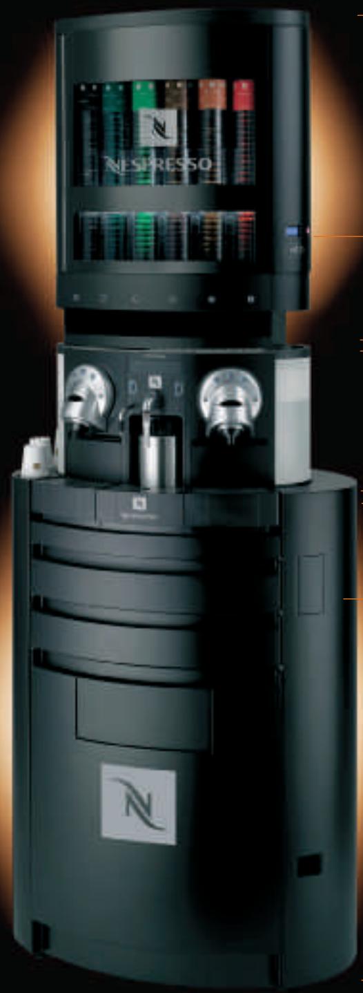 NESPRESSO TOWER PAYMENT  - BROCHURE - Version autonome 3 en 1 - 1
