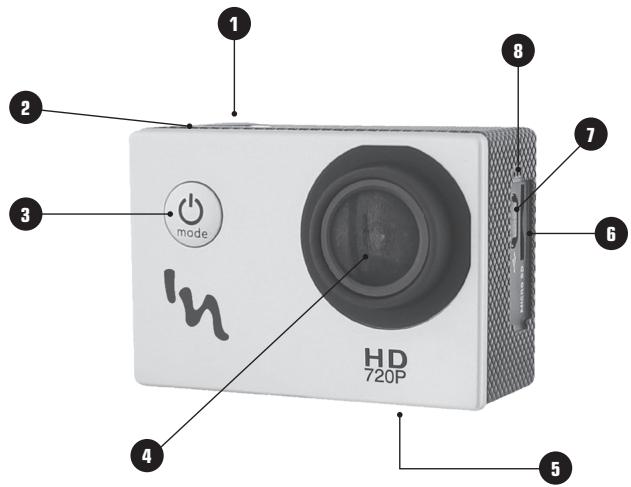 HYUNDAI HCAM6 - Funciones/partes principales de la-camera (pare delantera) - 1