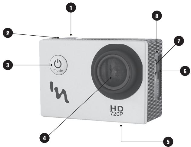 HYUNDAI HCAM6 - Fonctionnalités de la Camera (face avant) - 1