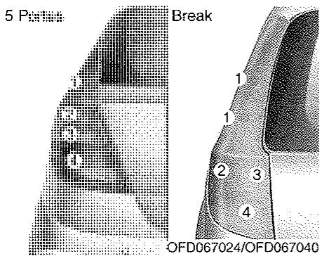 HYUNDAI I30 2008 - Remplacement de I'ampoule du repétateur lateral (le cas échéant) - 1
