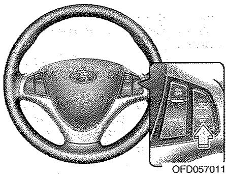 HYUNDAI I30 2008 - Pour fixer la vitesse du régulateur de vitesse: - 1