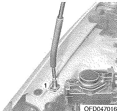 HYUNDAI I30 2008 - Ouverture du capot - 2