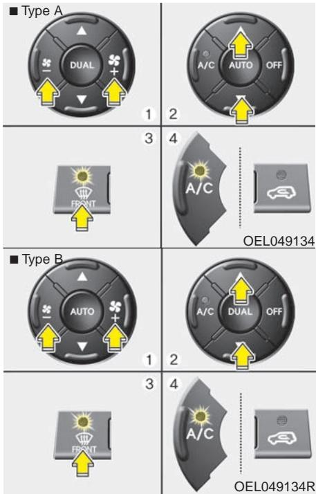HYUNDAI IX35 2010 - Pour dégivrer le pare-brise extérieur - 1