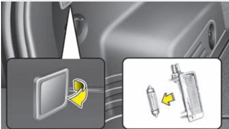 HYUNDAI IX35 2010 - Laupe du coffre (le cas échéant) - 1