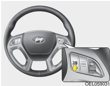 HYUNDAI IX35 2010 - Pour retrouver une vitesse de croisière à plus de 40 km/h (25 miles/h): - 1