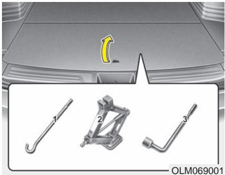HYUNDAI IX35 2010 - SI VOUS AVEZ UN PNEU A PLAT - 1