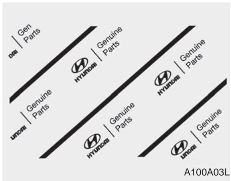 HYUNDAI IX35 2010 - Comment pouvez-vous etre sur d'acheter des pieces d'origine Hyundai? - 1