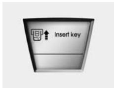 HYUNDAI IX35 2010 - Insert key (Insérer la clé) - 1