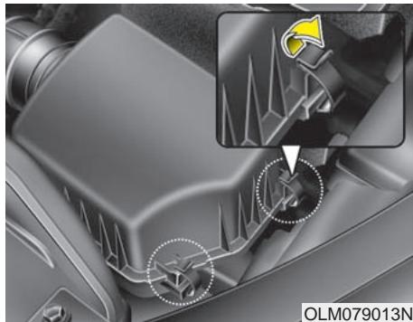 HYUNDAI IX35 2010 - Remplacement du filtré - 1