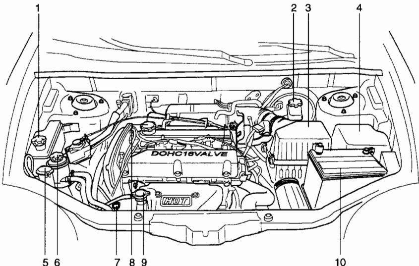 HYUNDAI SANTA FE 2001 - Entretien par vos soins - 1