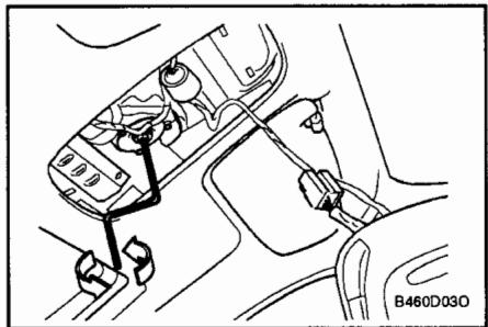 HYUNDAI SANTA FE 2001 - Fonctionnement manuel du toit ouvrant - 3