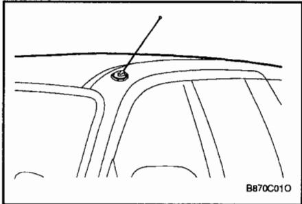 HYUNDAI SANTA FE 2001 - ANTENNE - 1