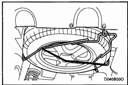 HYUNDAI SANTA FE 2001 - APRES UN CHANGEMENT DE ROUE - 1
