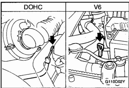 HYUNDAI SANTA FE 2001 - AVERTISSEMENT: - 2
