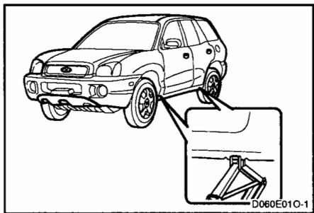 HYUNDAI SANTA FE 2001 - EN CAS DE CREVAISON - 5