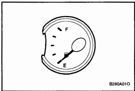 HYUNDAI SANTA FE 2001 - JAUGE A CARBURANT - 1