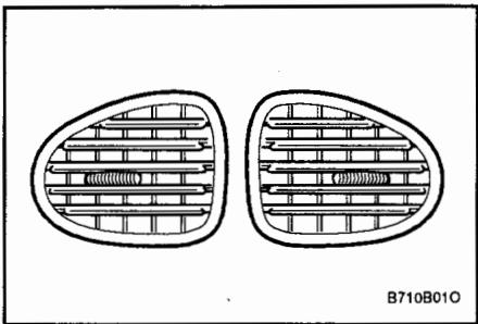 HYUNDAI SANTA FE 2001 - COMMANDES DU CHAUFFAGE - 4