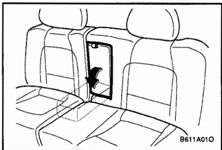 HYUNDAI SANTA FE 2001 - ACCOUDOIR CENTRAL (Si installé) - 1