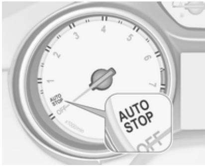 OPEL ASTRA 2016 - Système stop/start - 1