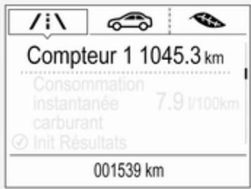 OPEL ASTRA 2016 - Combiné d'instruments de niveau médian - 1