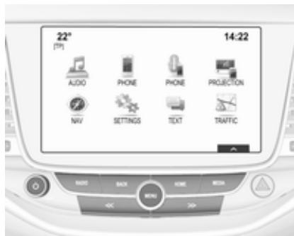 OPEL ASTRA 2016 - Fonctionnement de bouton - 1