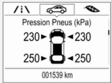 OPEL ASTRA 2016 - Processus de correspondance des capteurs de pression des pneus - 1