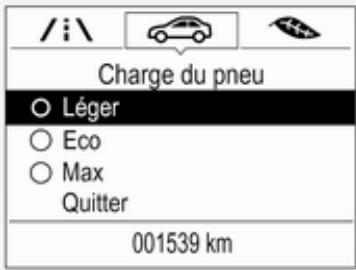 OPEL ASTRA 2016 - État de charge du véhicule - 1