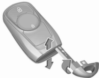 OPEL ASTRA 2016 - Remplacement de la pile de la clé électronique - 3