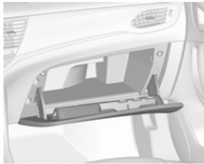 OPEL ASTRA 2016 - Boîte à gants - 1